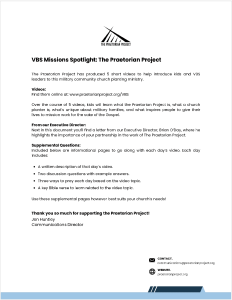 VBS Materials PDF